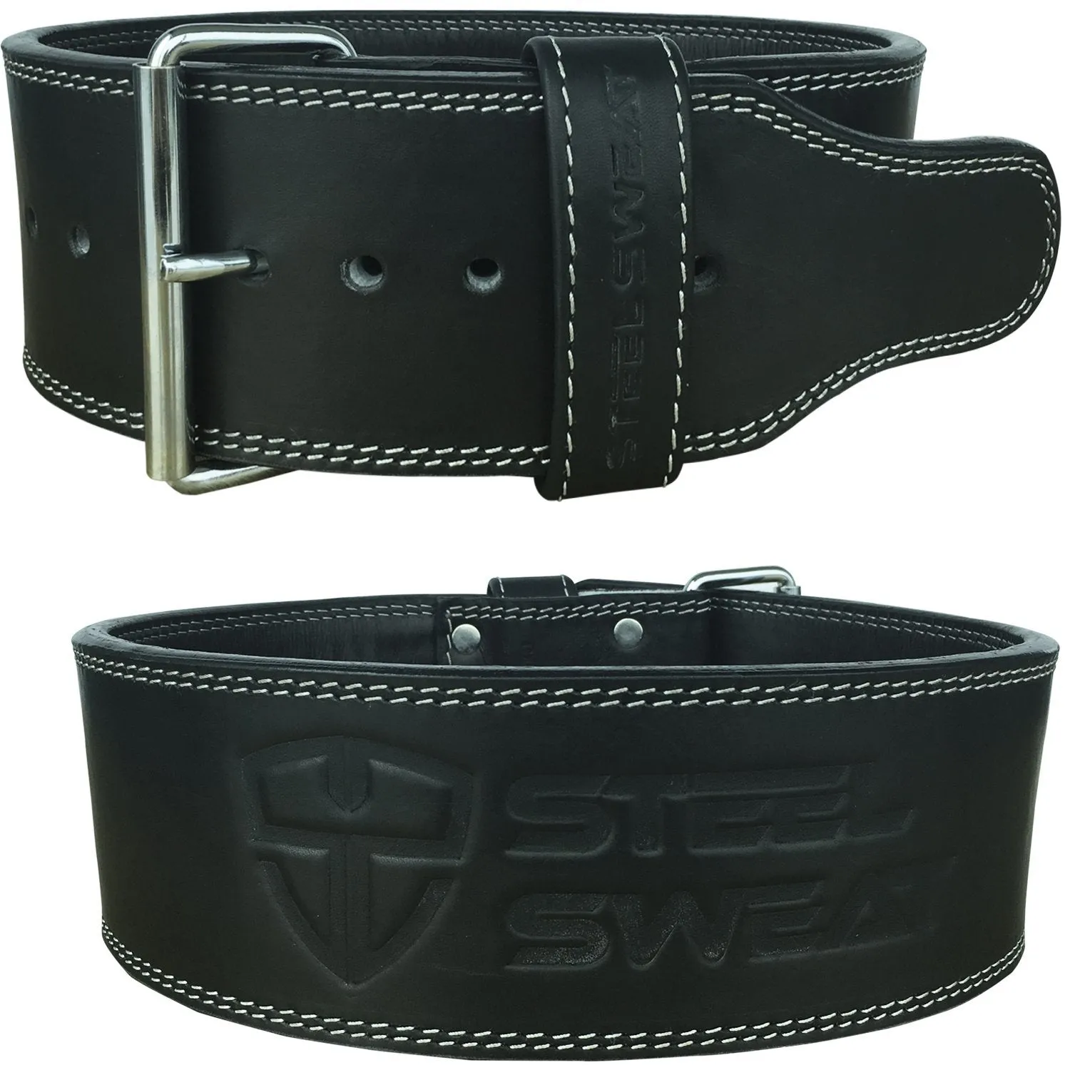 10MM BOLT Leather Weight Lifting Belt