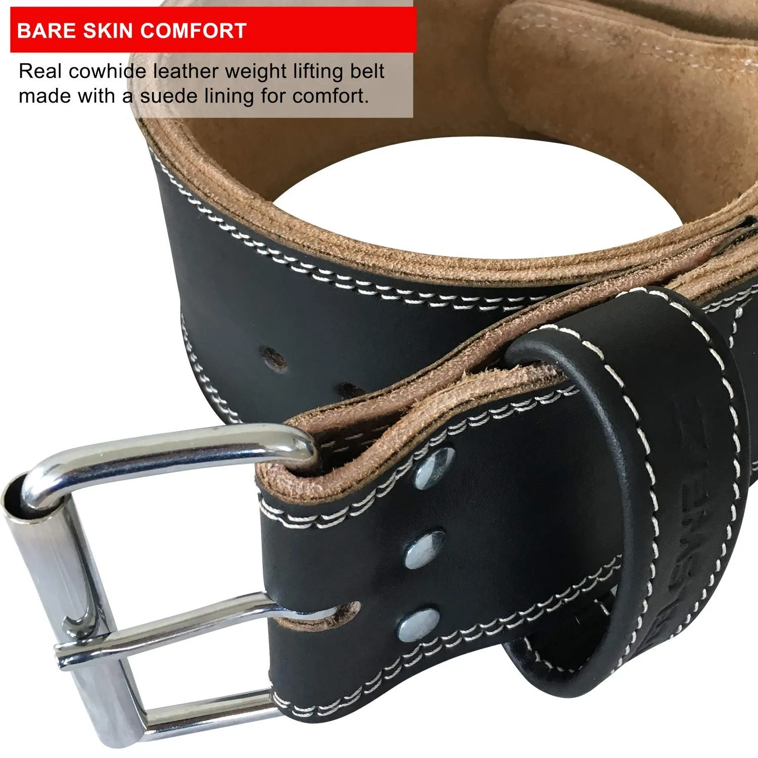 10MM TEXUS Leather Belt