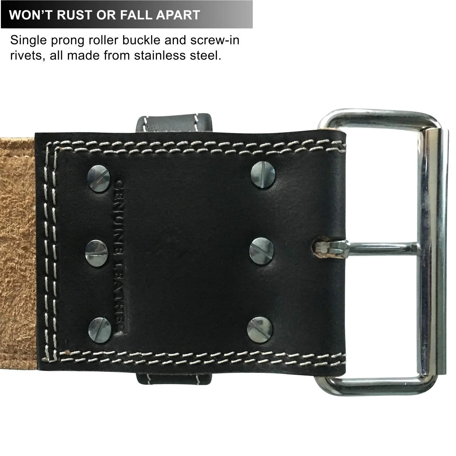 10MM TEXUS Leather Belt