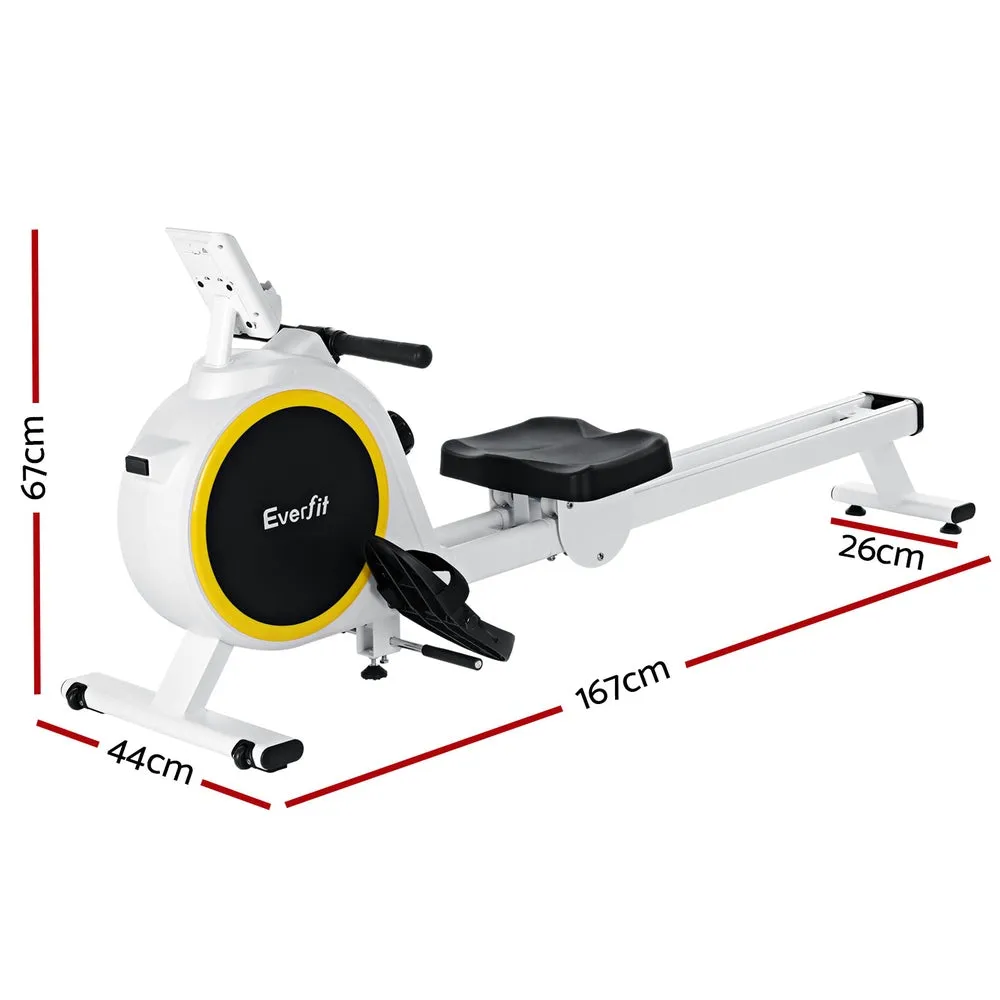 16-Level Magnetic Rowing Machine with LCD Screen - Everfit