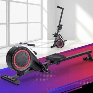 16 Levels Foldable Magnetic Rowing Machine w/ LCD – Everfit