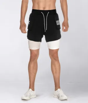 3600 . AirPro Regular-Fit Shorts - Black