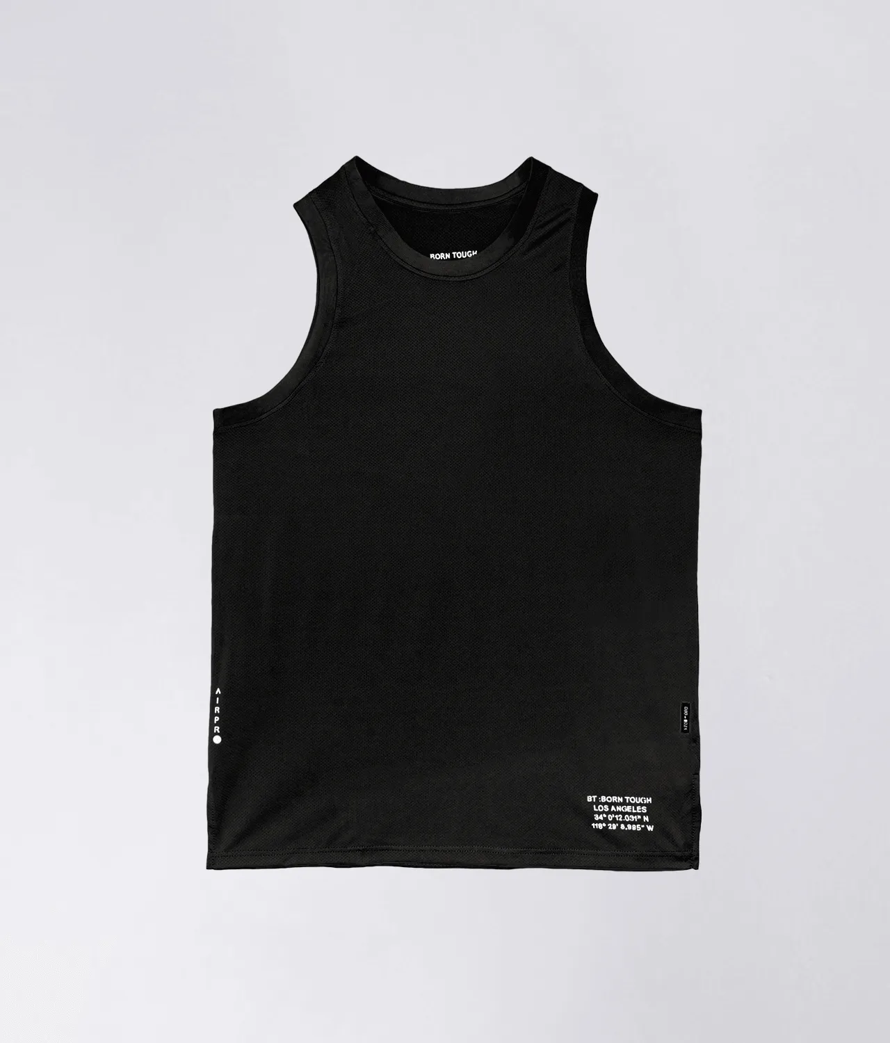 4200 . AirPro Regular-Fit Tank Top - Black