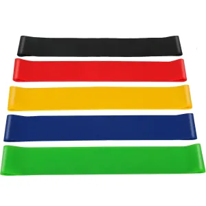 5 Level Resistance Bands Set, High Quality, Elastic, 5 Pcs