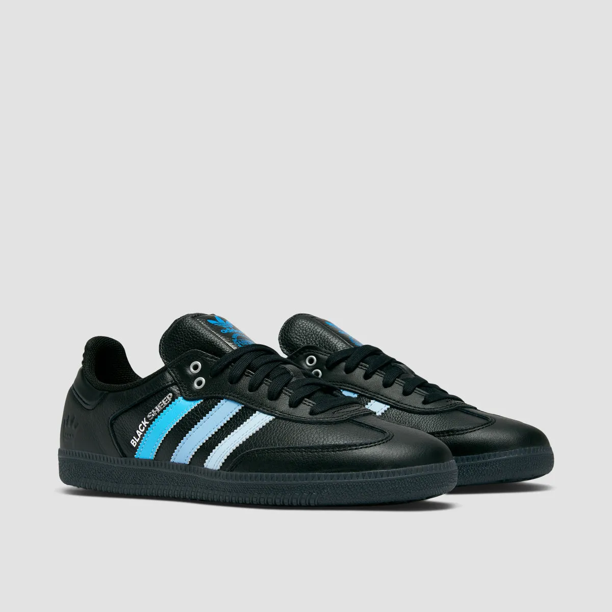 adidas CLTFC x Black Sheep Samba ADV Shoes - Core Black/Ftwr White/Ice Blue