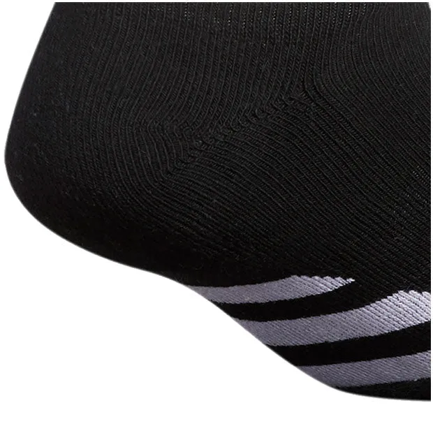 Adidas Men Cushioned No Show Tennis Athletic Socks 3 Pack