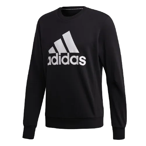 Adidas Mh Bos Crew Ft Men Training Sweatshirt Black Dt9941