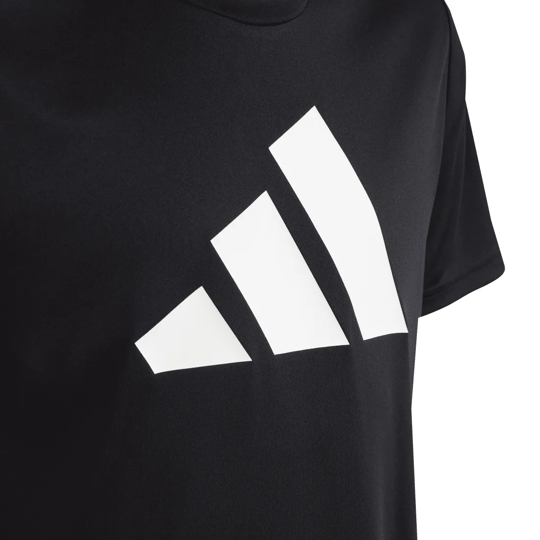 ADIDAS TRAIN ESSENTIALS AEROREADY LOGO JUNIOR REGULAR-FIT T-SHIRT BLACK