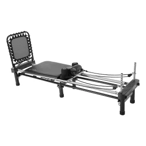 Aero Pilates Foldable Reformer Fitness Machine with Cardio Rebounder (Open Box)