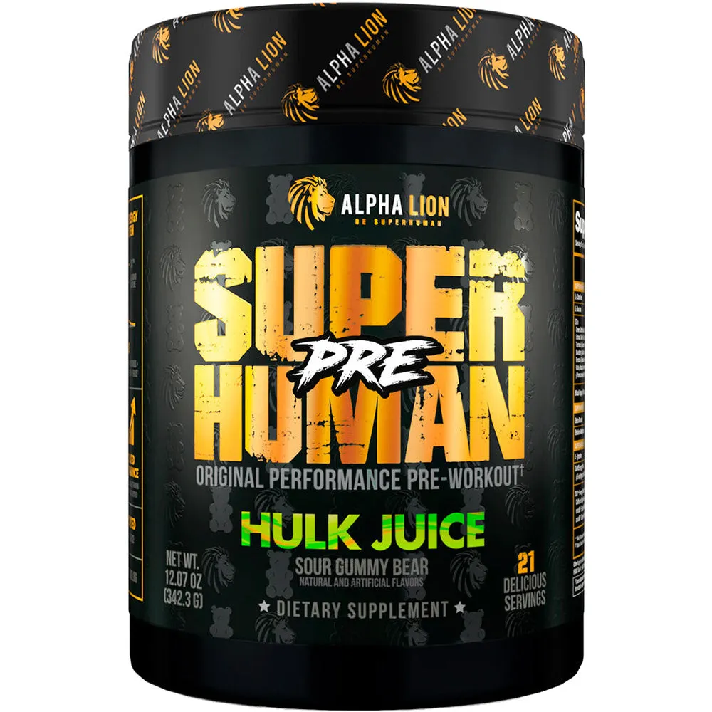 Alpha Lion SuperHuman Pre 21 Servings