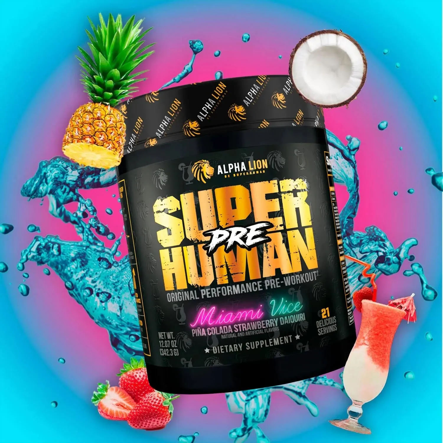 Alpha Lion SuperHuman Pre 21 Servings