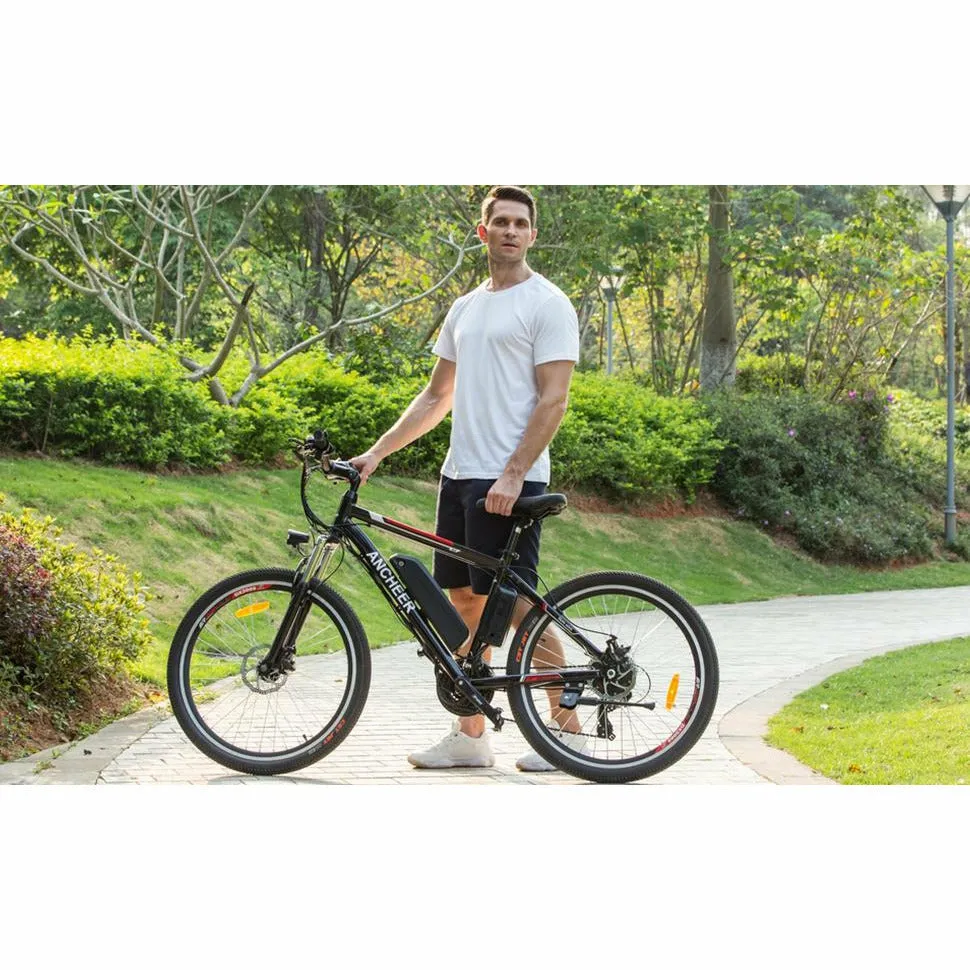 Ancheer 26 Inch Wheel 500W Power Plus Electric Mountain Bike