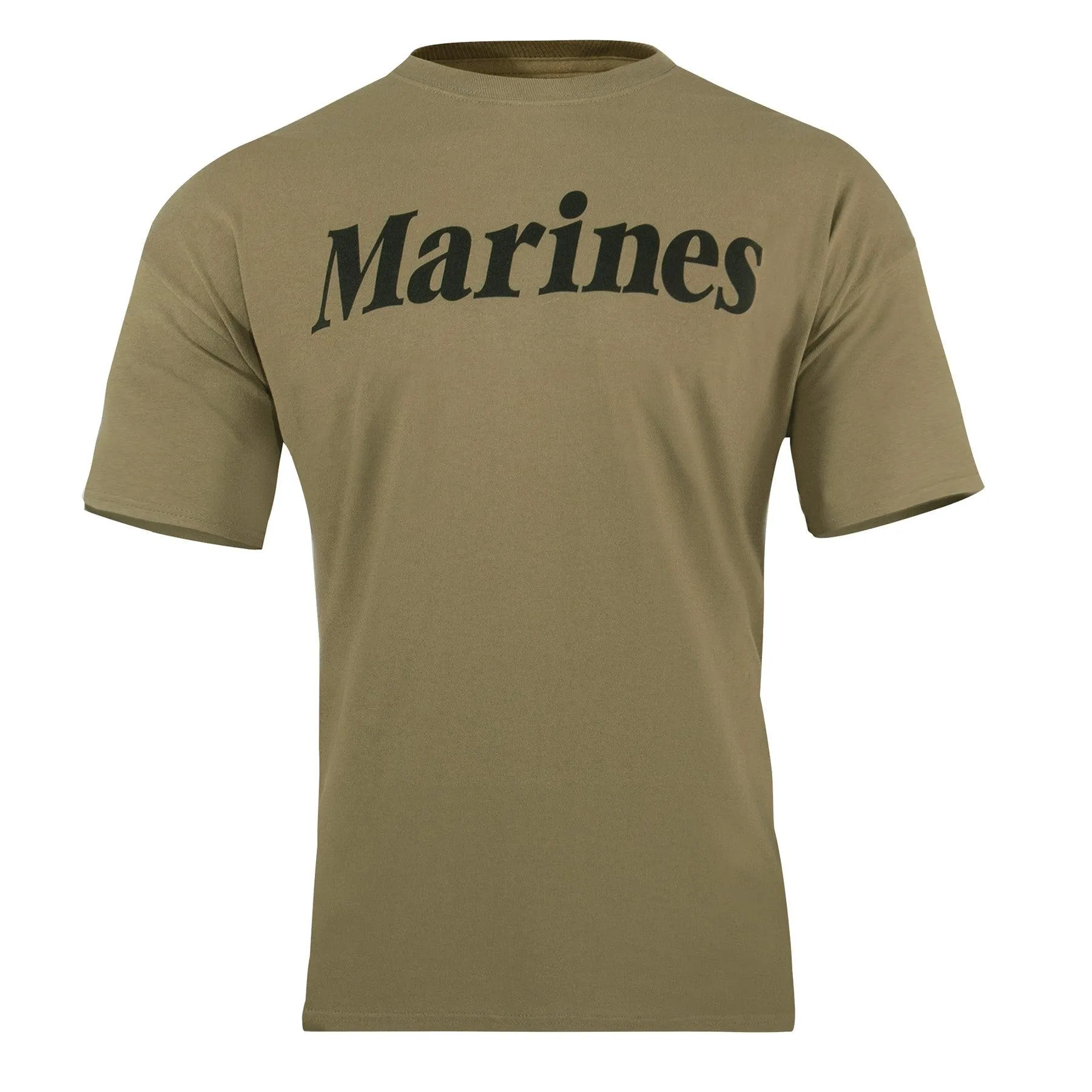 AR 670-1 Coyote Brown Marines Physical Training T-Shirt