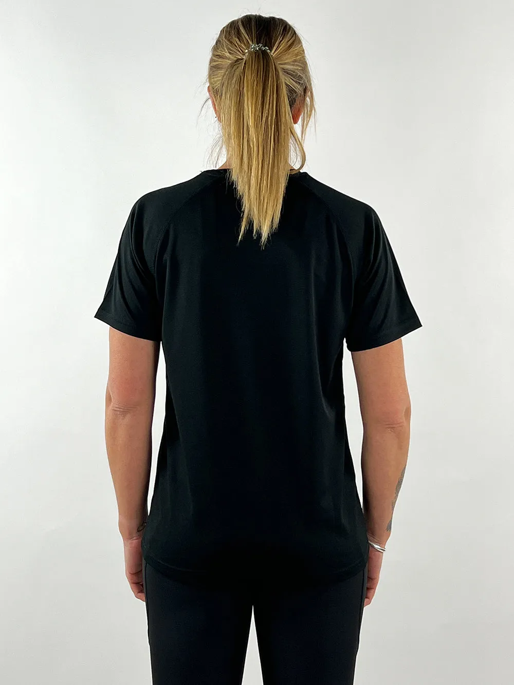 Black  Active Llama T-Shirt