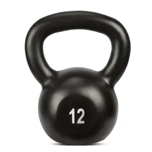 Black Cast Iron Kettlebell - 12kg