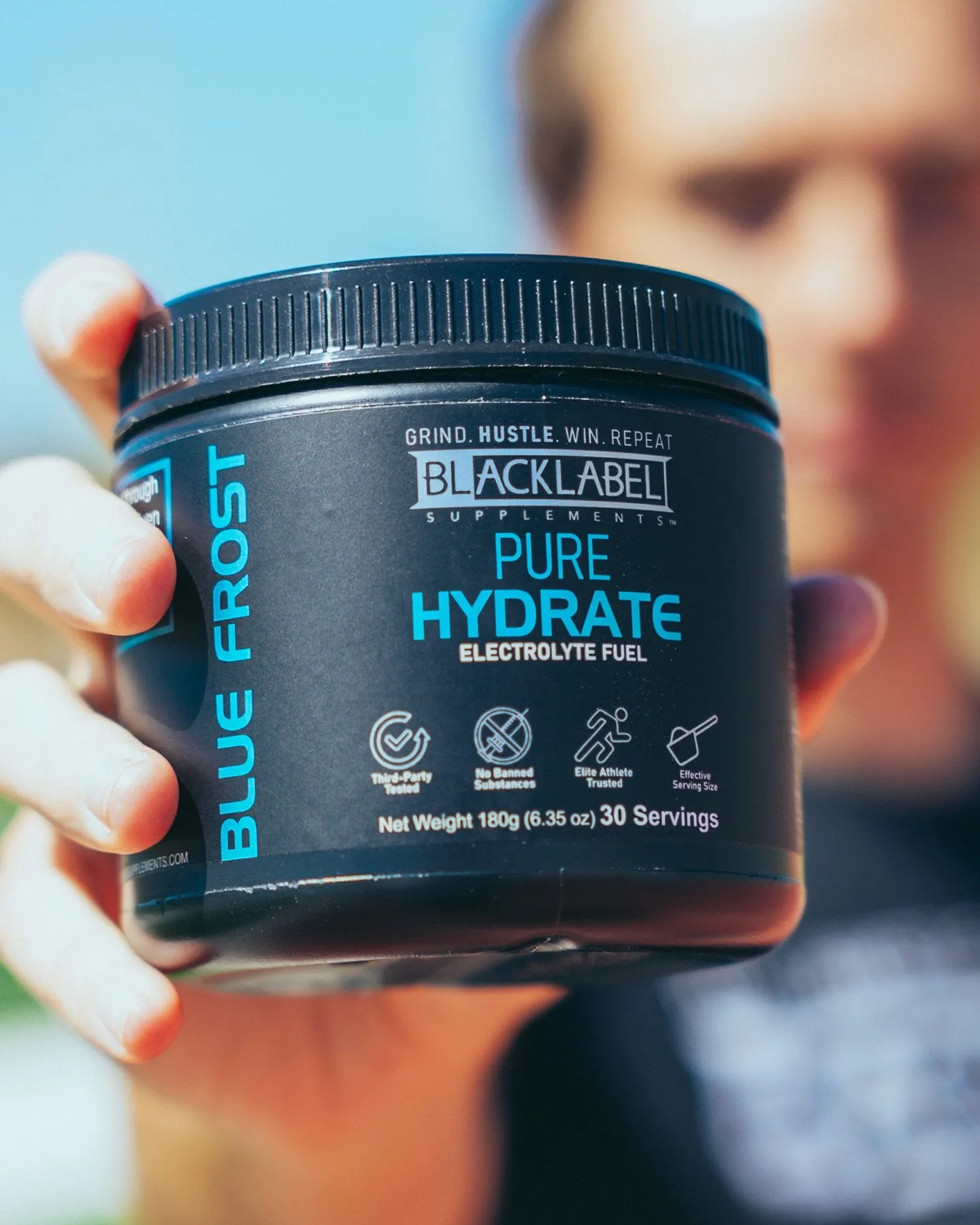 BLACKLABEL Supplements Pure Hydrate Blue Frost