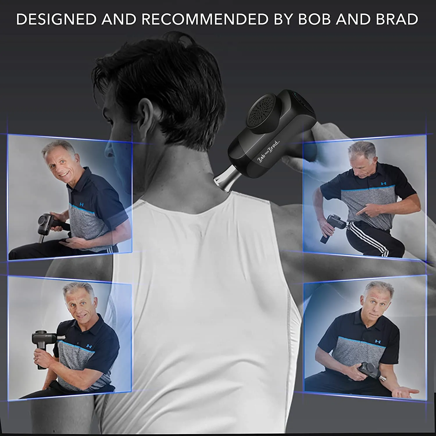 Bob and Brad X6 Pro Percussion Handheld Massage Gun (Open box)