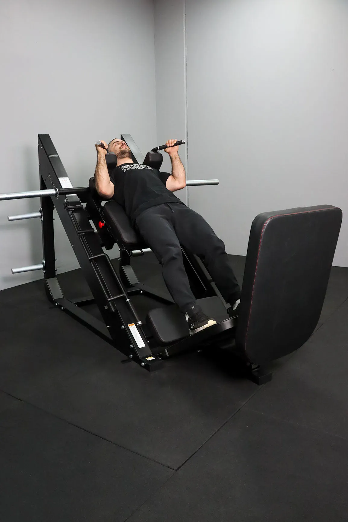 Body Iron Commercial Angled Leg Press & Hack Squat Pro LP8000