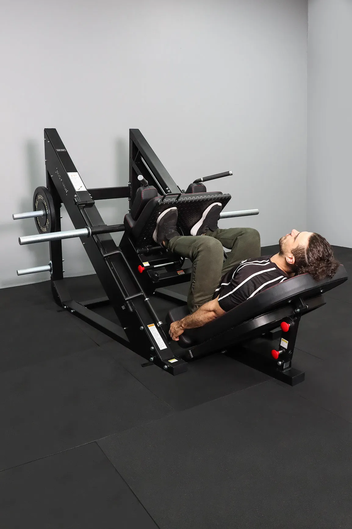 Body Iron Commercial Angled Leg Press & Hack Squat Pro LP8000