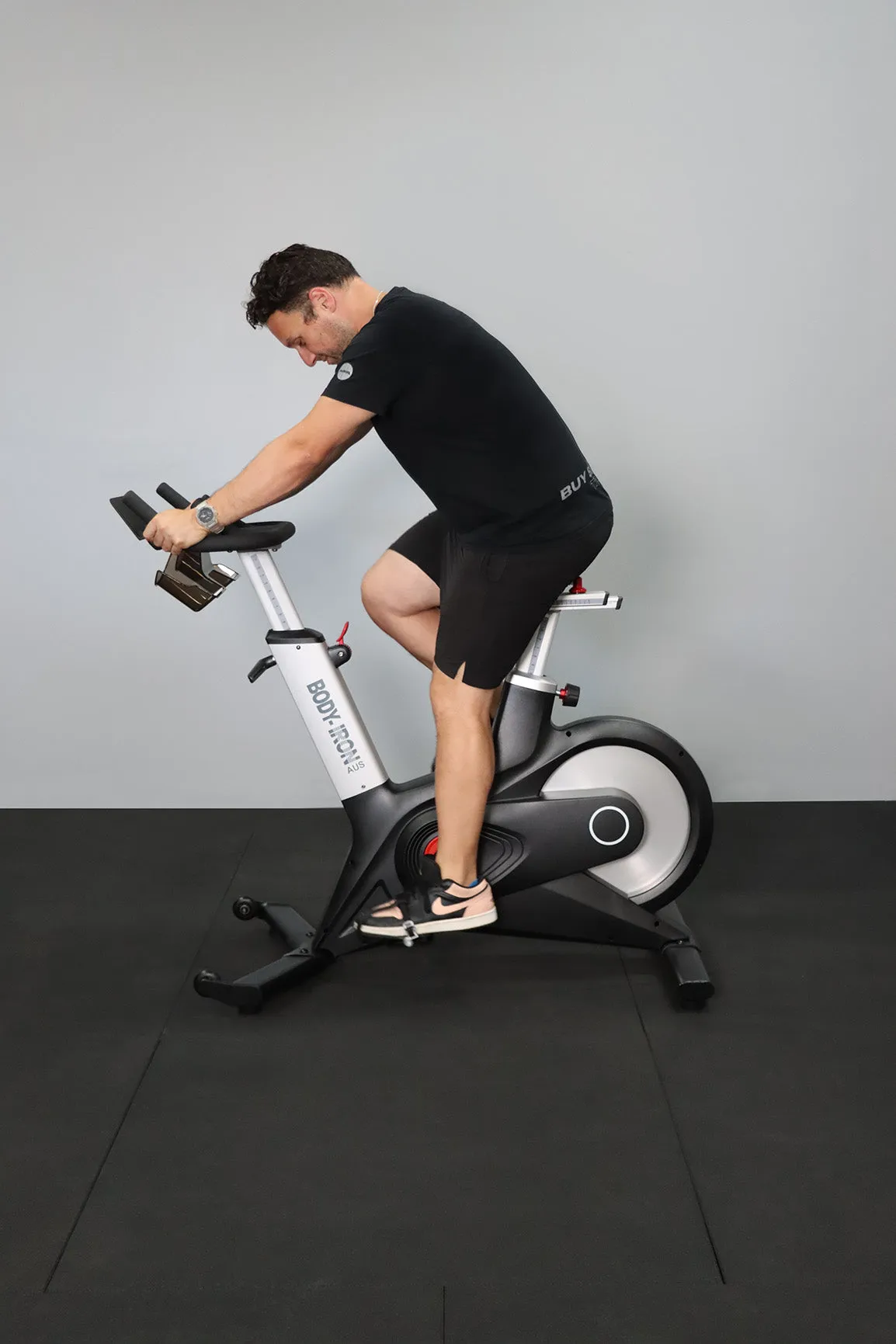 Body Iron Commercial Spin Bike PRO RS300B (FLOOR STOCK PICK UP ONLY MELBOURNE)