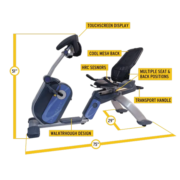 Body-Solid - B5 Recumbent Bike