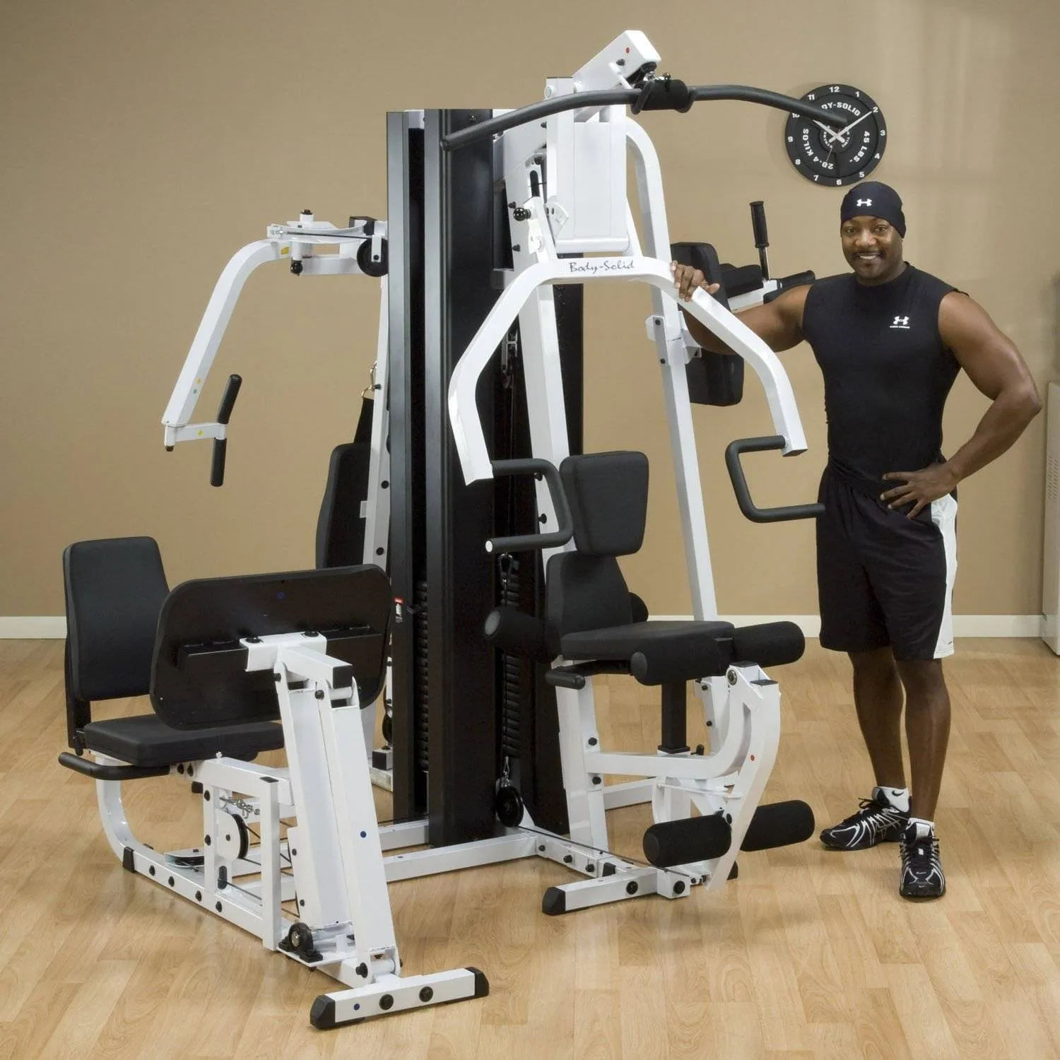 Body-Solid EXM3000LPS Deluxe Multi-Stack Gym Package