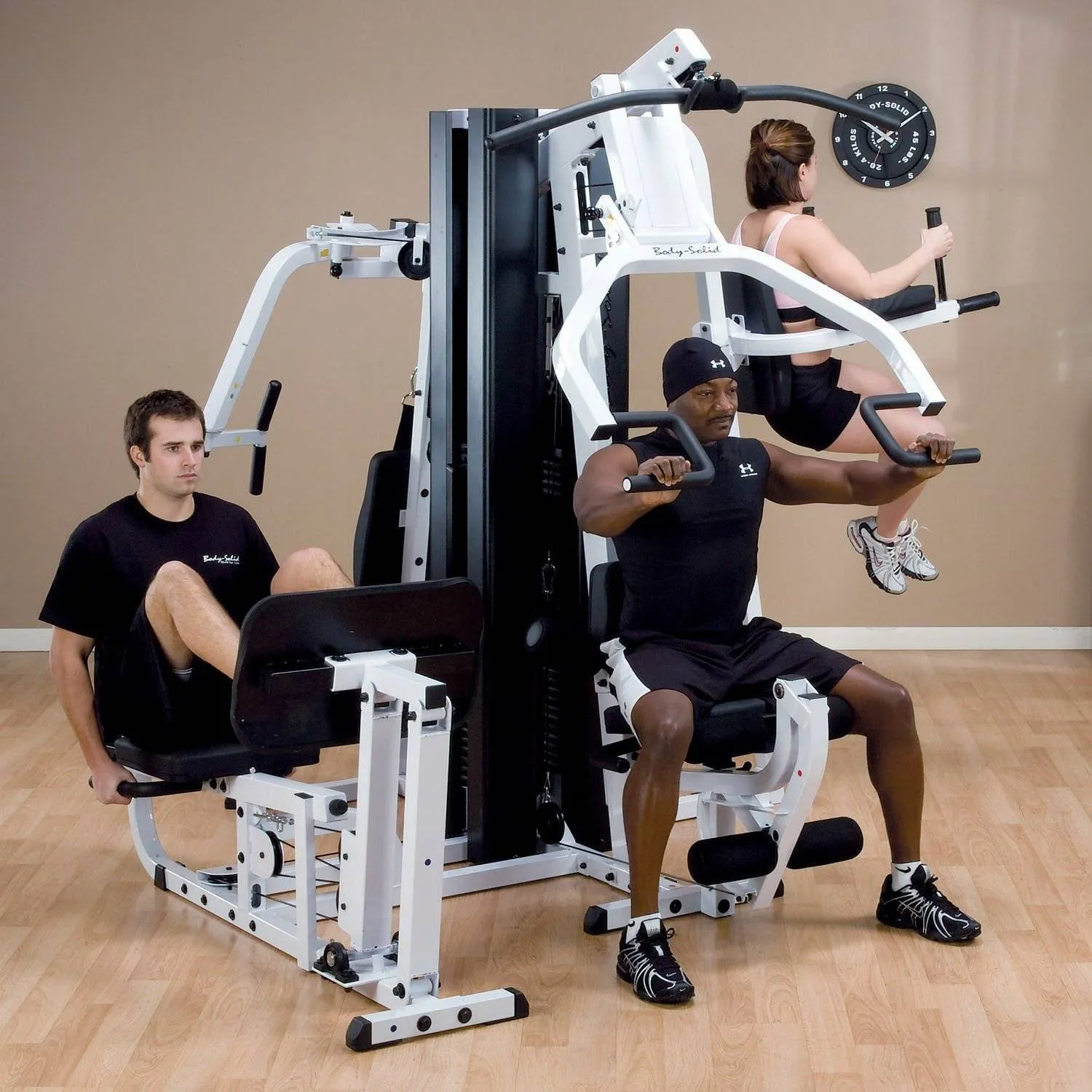 Body-Solid EXM3000LPS Deluxe Multi-Stack Gym Package