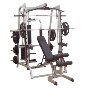 Body Solid GS348QP4 Series 7 Smith Machine Complete Package