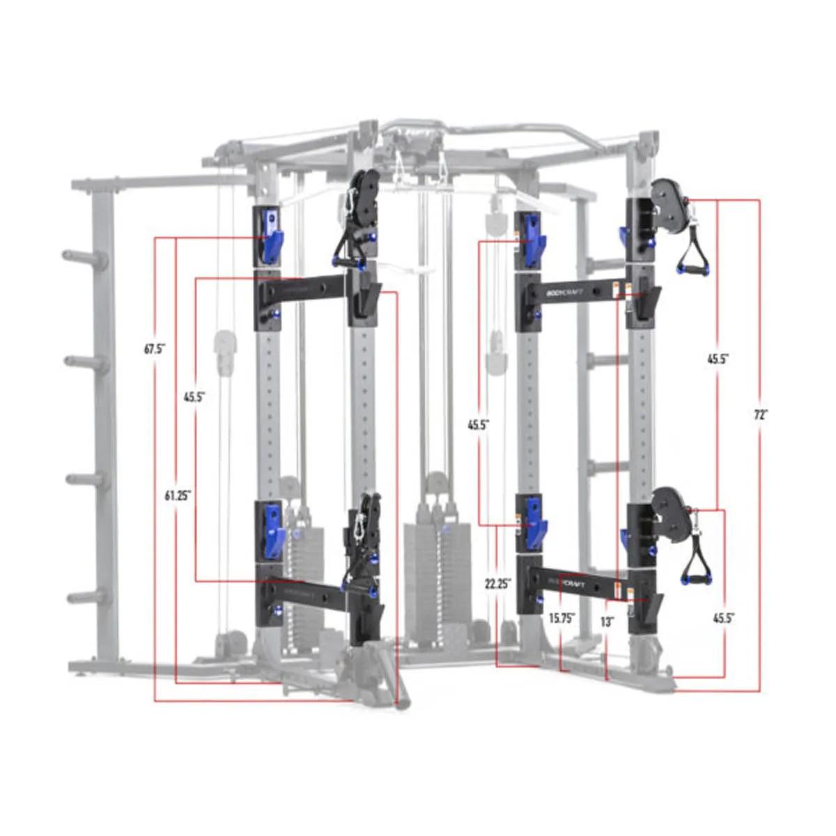 BodyCraft F730 Pro Power Rack