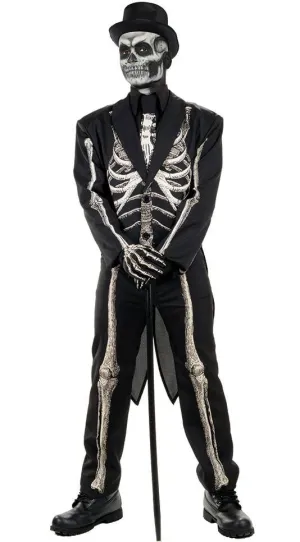 Bone Chillin' Plus Size Mens Halloween Costume