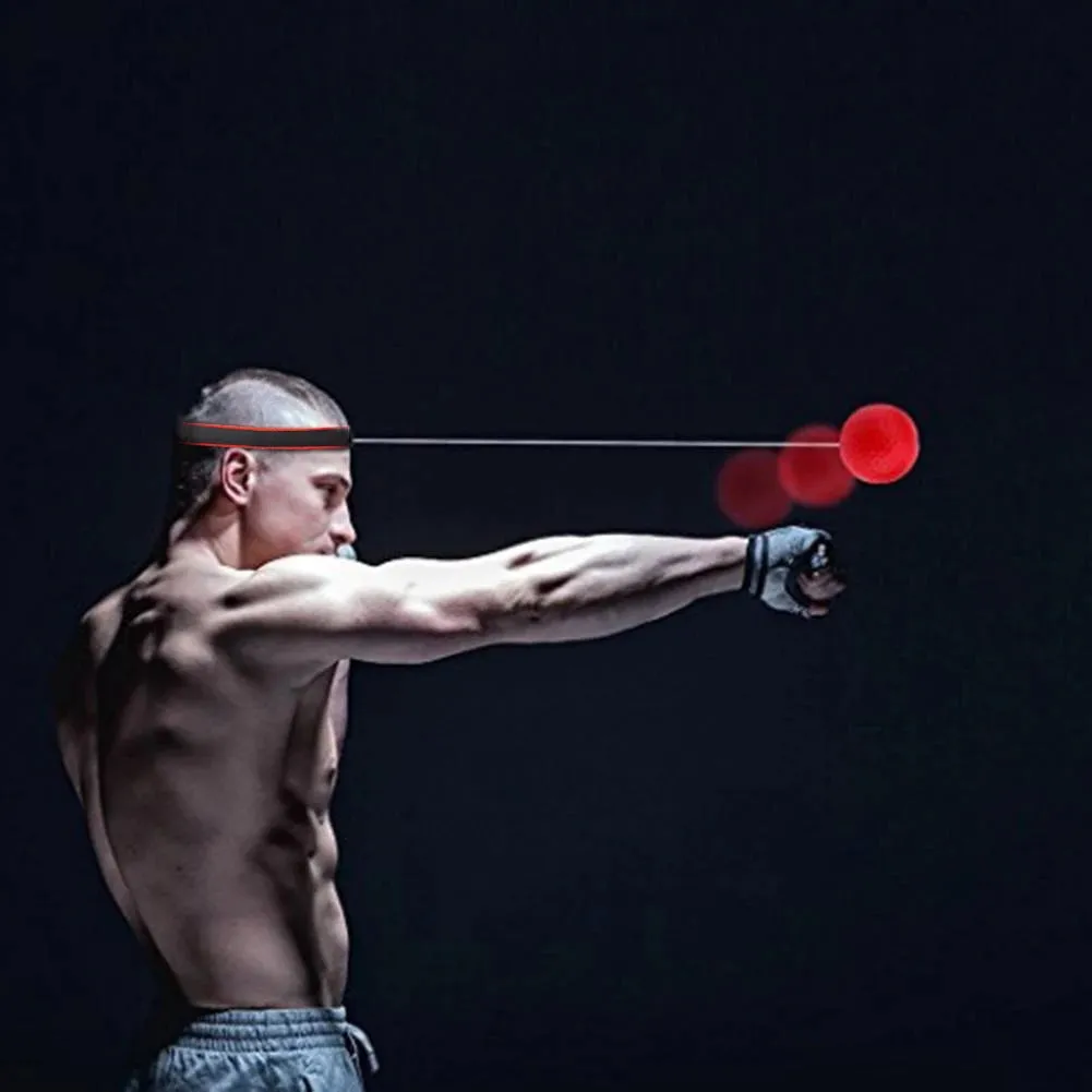 Boxing Reflex Ball: Head-Mounted Speed Trainer