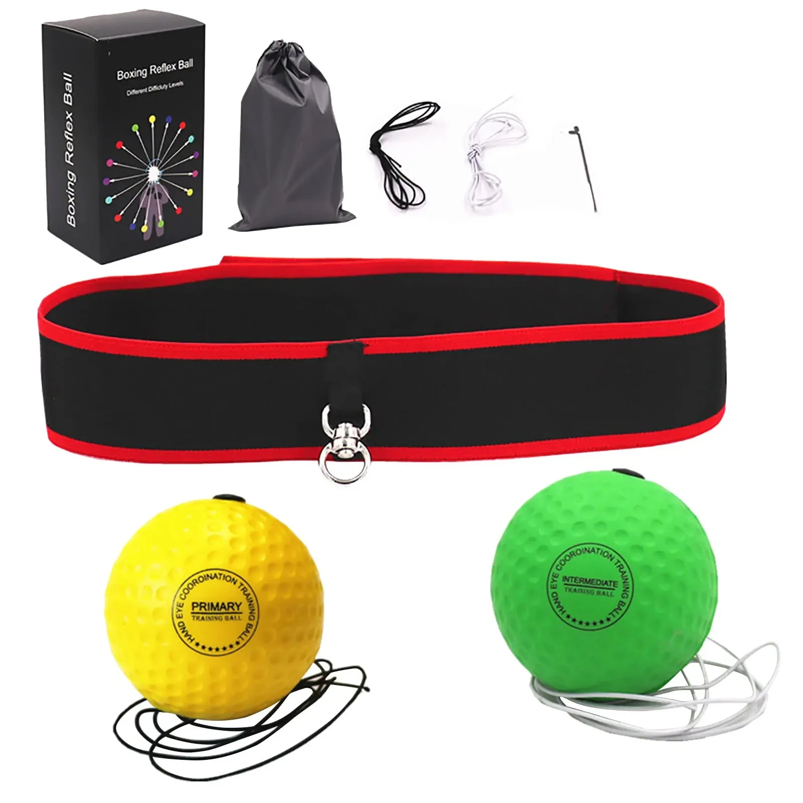 Boxing Reflex Ball: Head-Mounted Speed Trainer