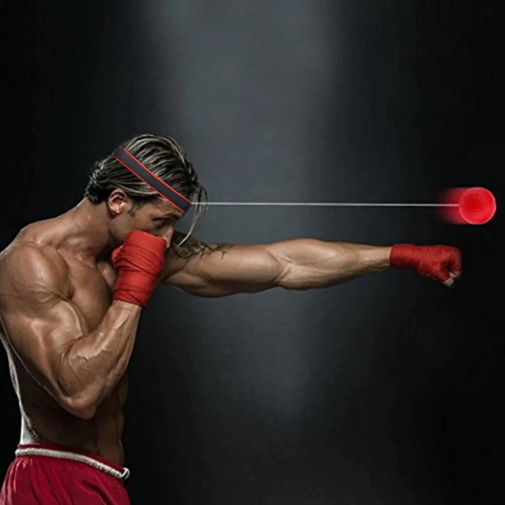 Boxing Reflex Ball: Head-Mounted Speed Trainer