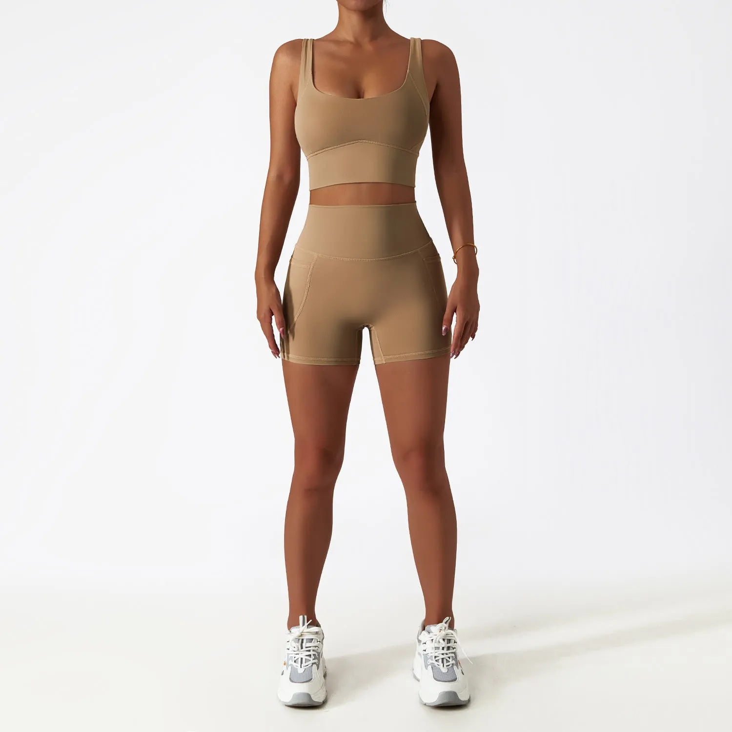 Breathable tight-fitting short Workout Sets