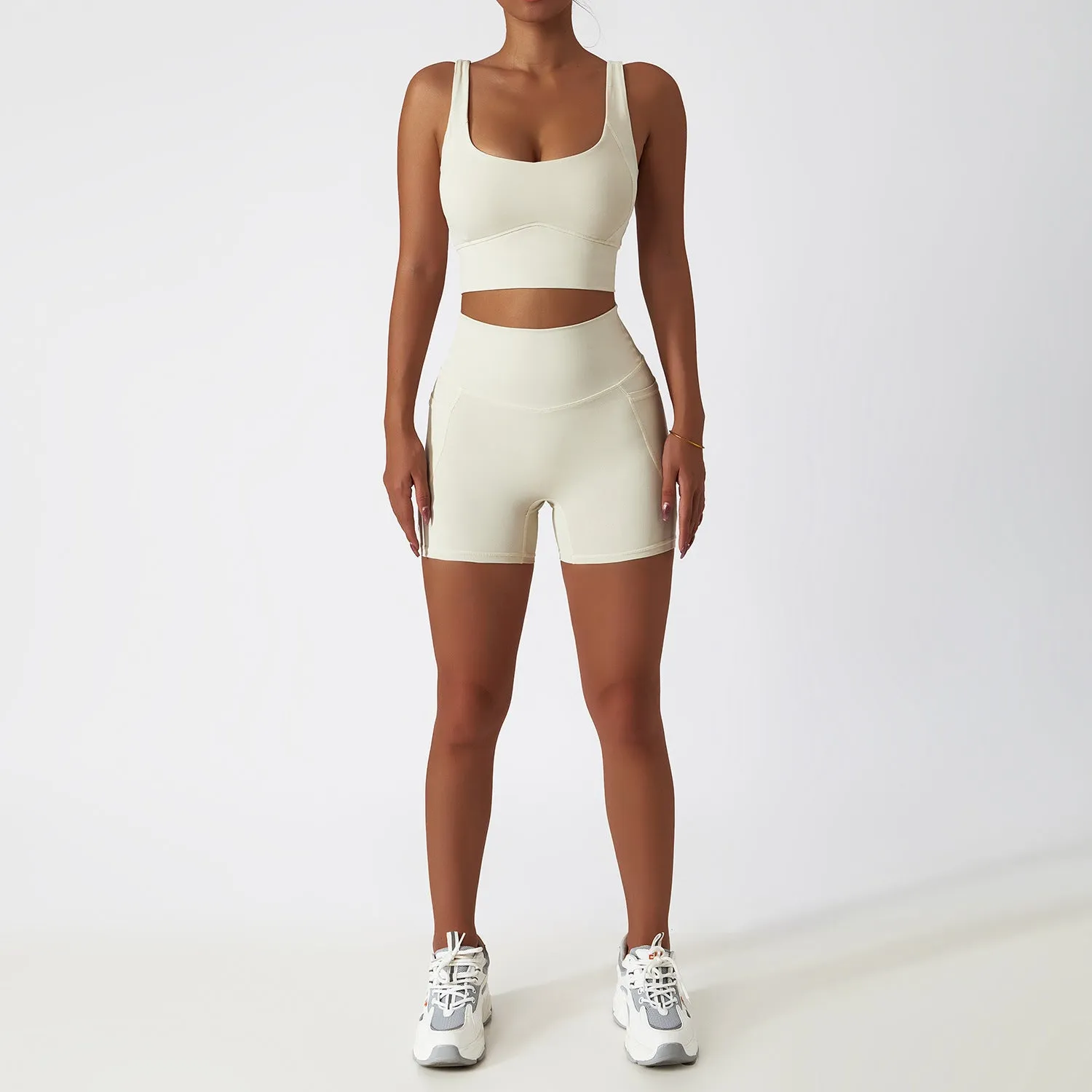 Breathable tight-fitting short Workout Sets