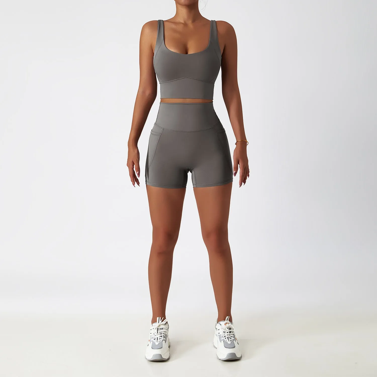 Breathable tight-fitting short Workout Sets