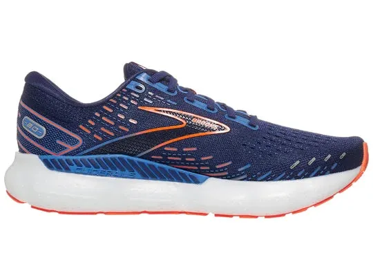 Brooks | Glycerin GTS 20 | Men's | Blue Depths/Palace Blue/Orange