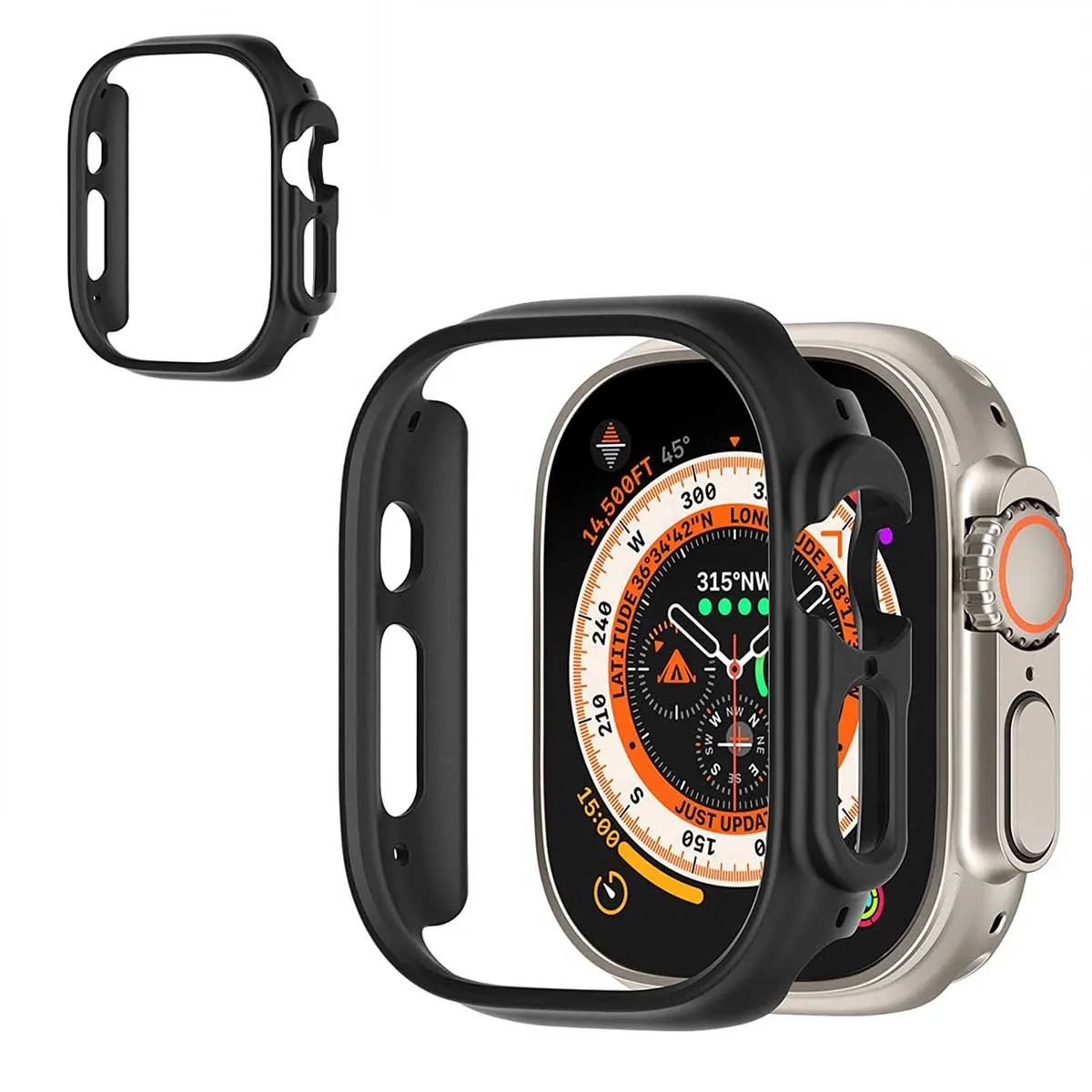 Buy Protective Case Cover for Apple Watch Ultra (49mm)-Black