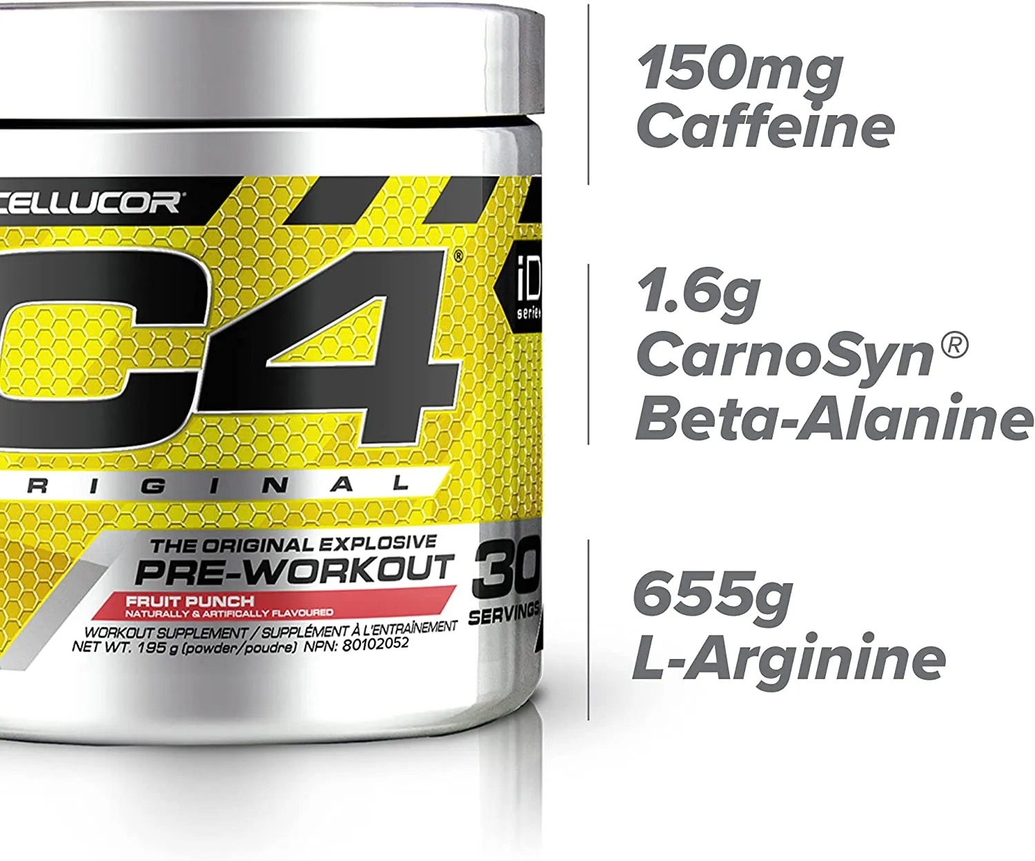 C4 Original Pre-Workout Fruit Punch