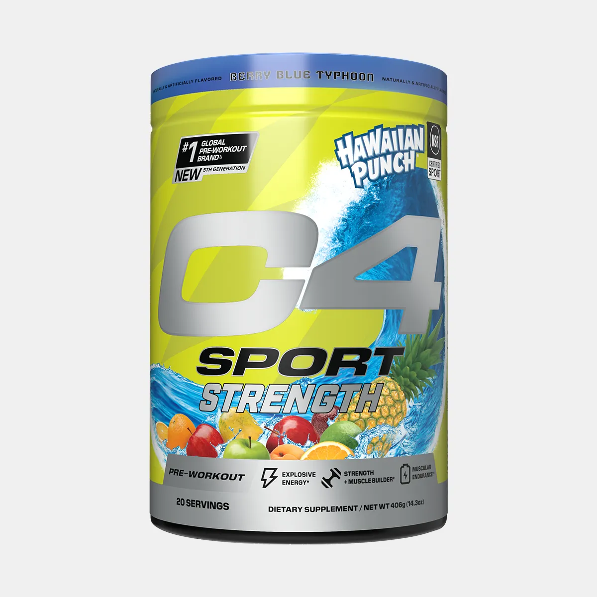 C4 Sport® Strength Pre Workout Powder