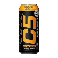 C5 Pre-Workout Supercharge Passion Fruit Mango 473ml