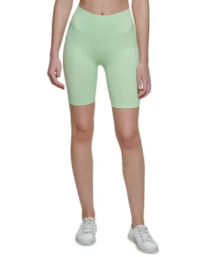 Calvin Klein Women's Ribbed Shorts Green