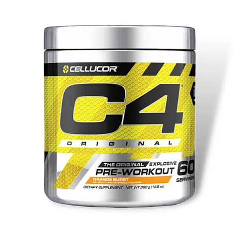 Cellucor C4 PRE-WORKOUT (390g) 60 Servings Orange Burst EXP Mar 2027