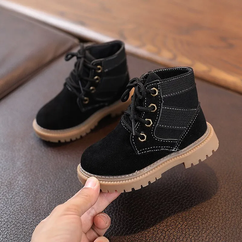 Children's casual soft ankle shoes baby shoes