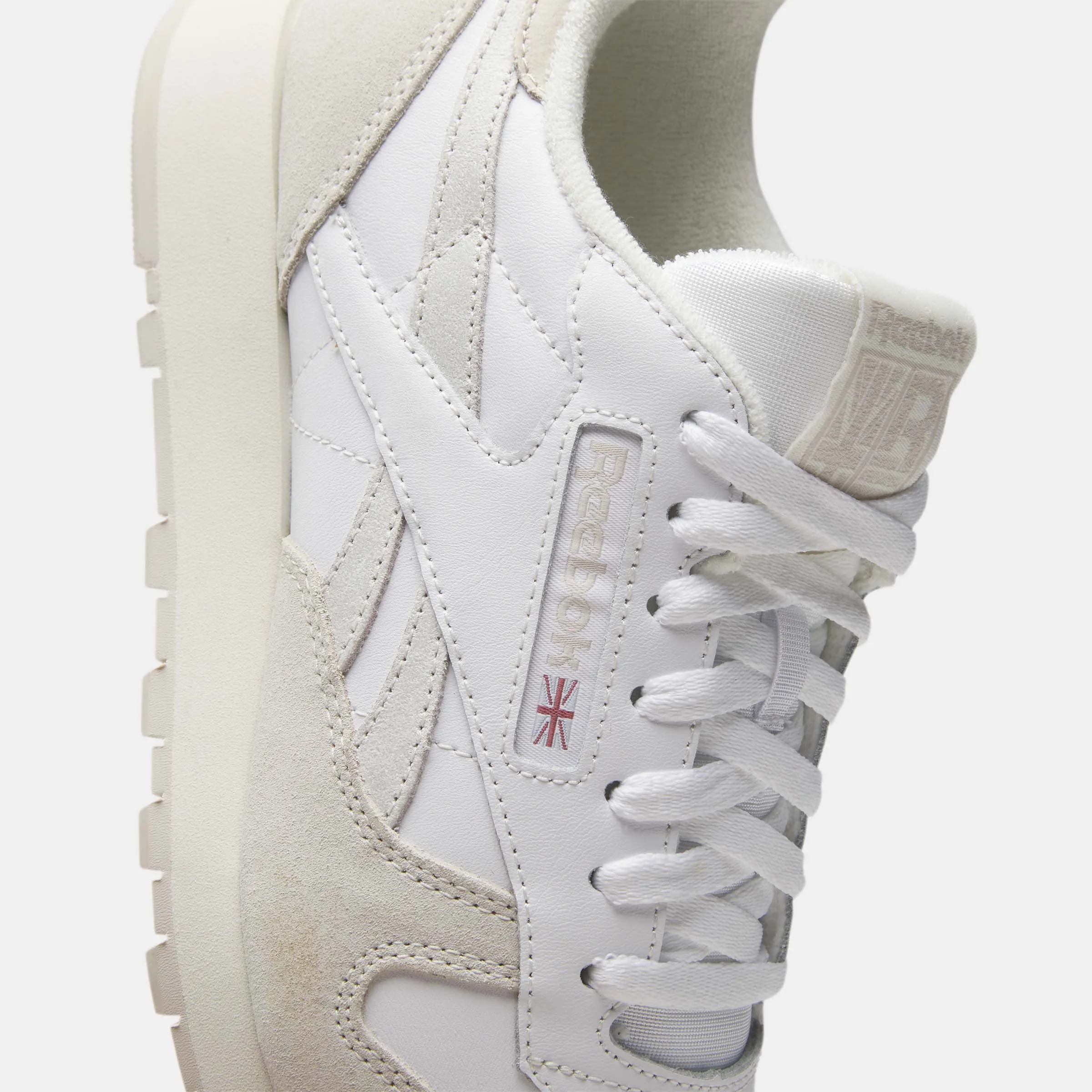 Classic Leather Shoes White/Chalk/Stucco