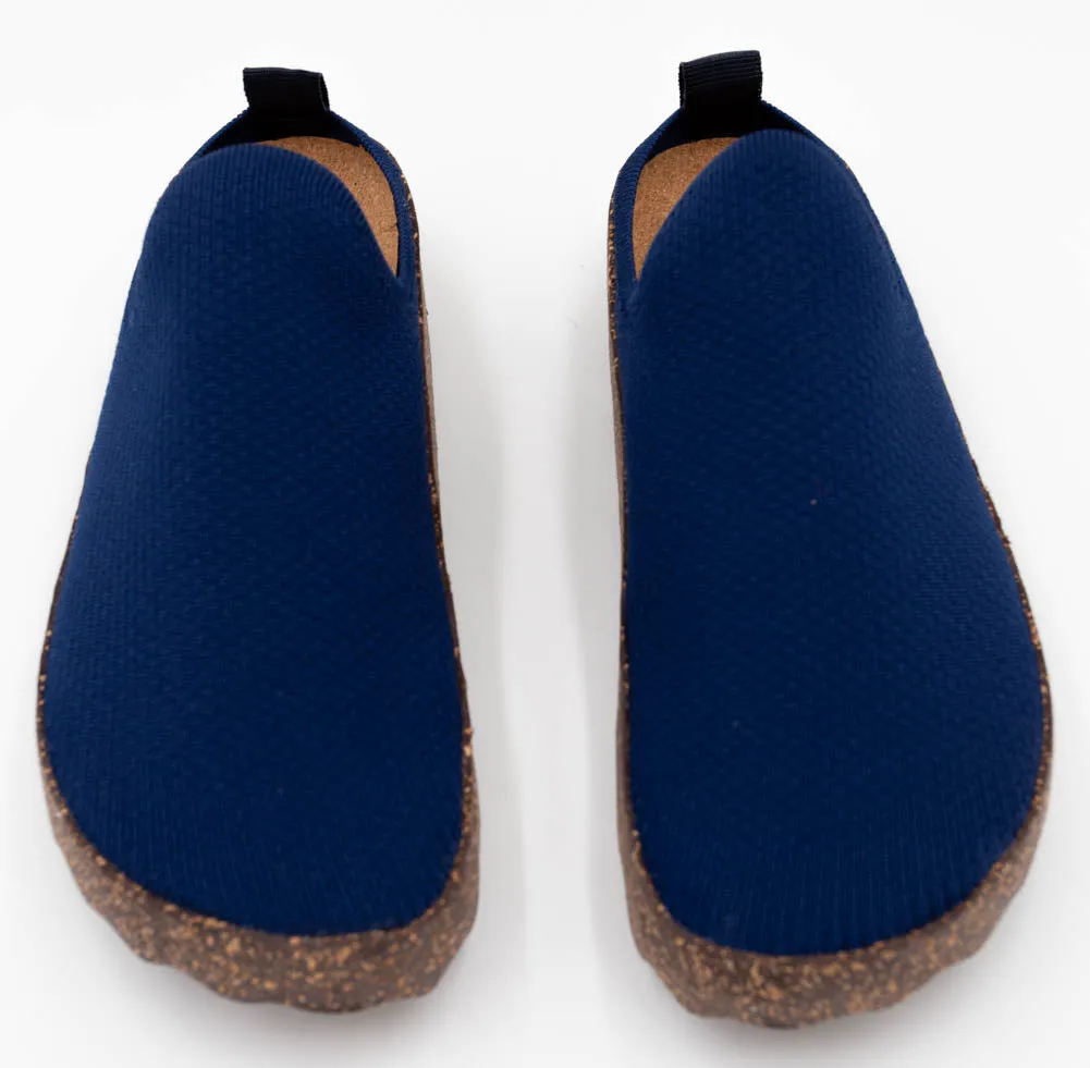 Clog in Navy and Brown by Asportuguesas