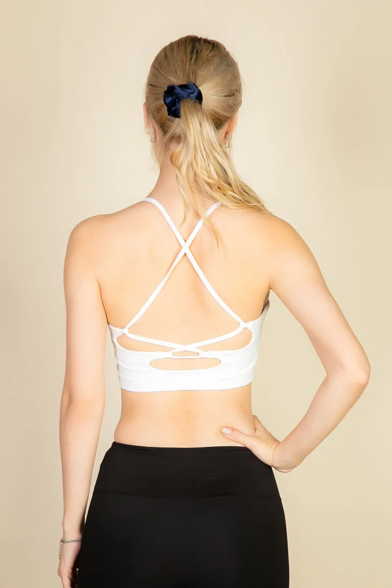 Criss Cross Back Sports Bra