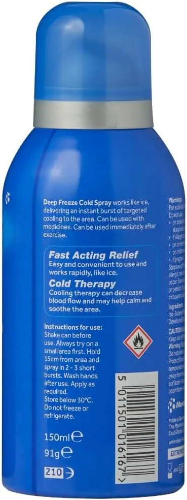 Deep Freeze Pain Relief Cold Spray 91g