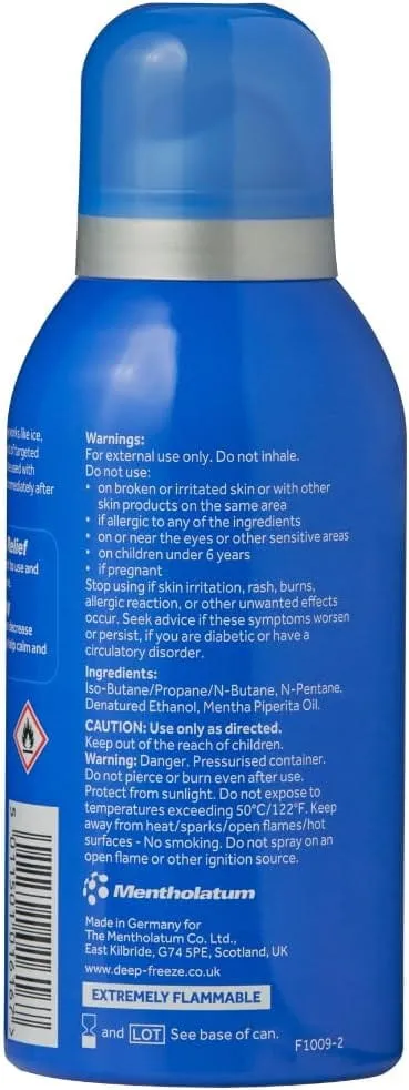 Deep Freeze Pain Relief Cold Spray 91g