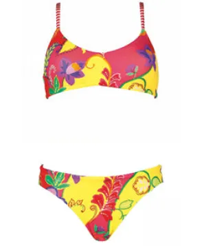 DOLFIN Womens Fleurette Workout 2-Piece